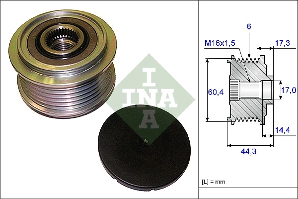 Alternator Freewheel Clutch